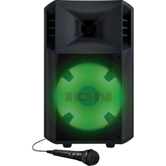 ION Audio - Power Glow 300 Battery Powered Bluetooth Speaker System with Lights - Picture 1 of 5